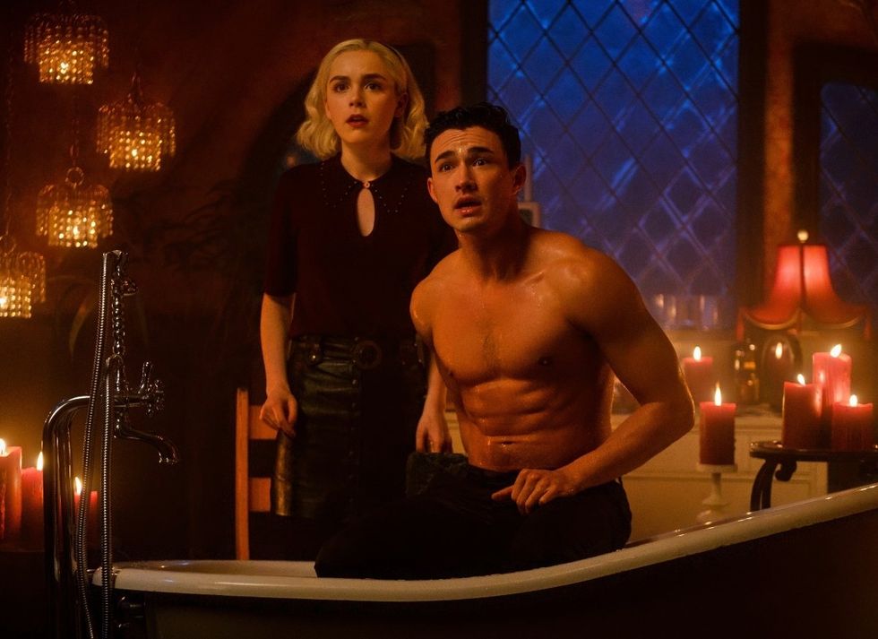 Gavin Leatherwood as Nicholas Scratch on Chilling Adventures of Sabrina