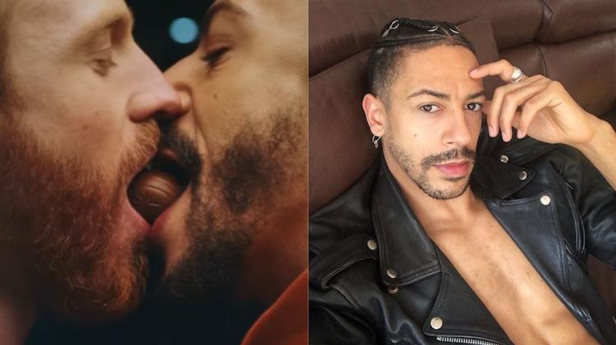 Gay Cadbury model ad