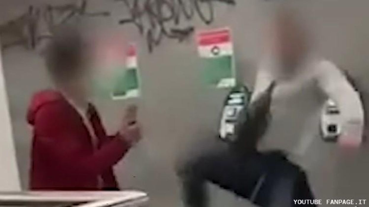 Gay Couple Attacked in Train Station for Kissing, Showing Affection