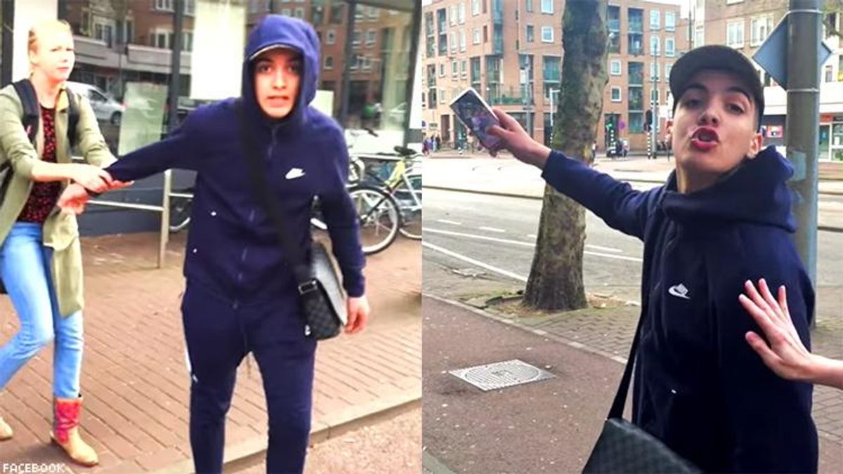 Gay couple spat on in homophobic attack in Amsterdam