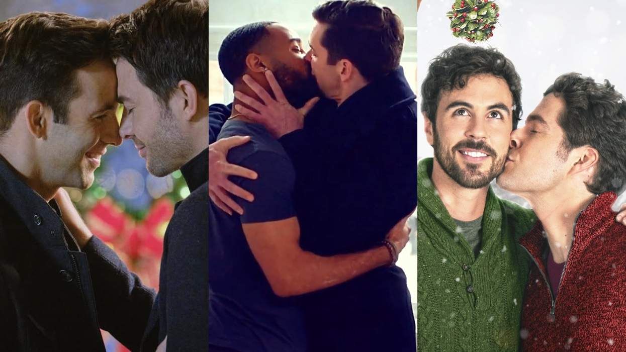 Gay holiday movies: The Holiday Sitter, Single All the Way, The Christmas Setup