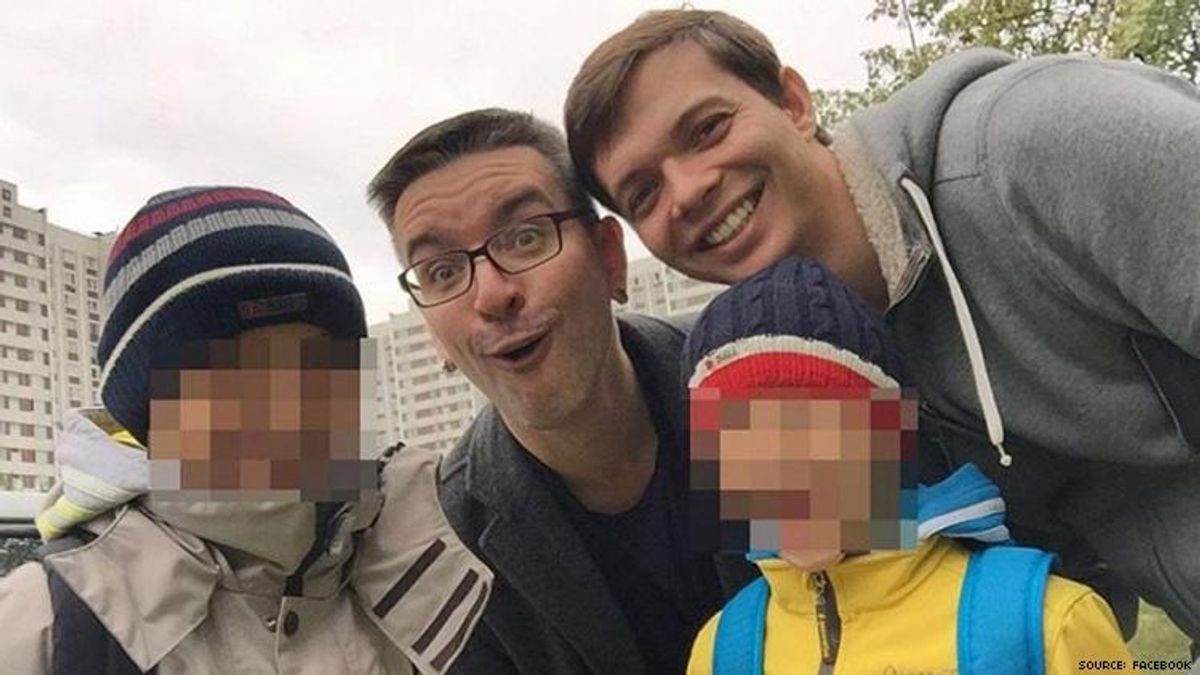 Gay Parents Who Fled Russia Seek Asylum in America