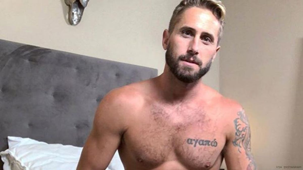 Gay Porn Star Wesley Woods Targeted in Gay Bashing