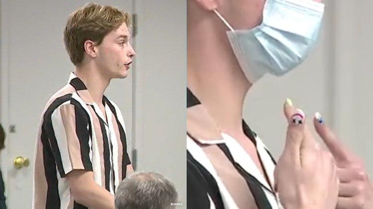 Gay Texas Teen Suspended For Nail Polish Schools His School Board
