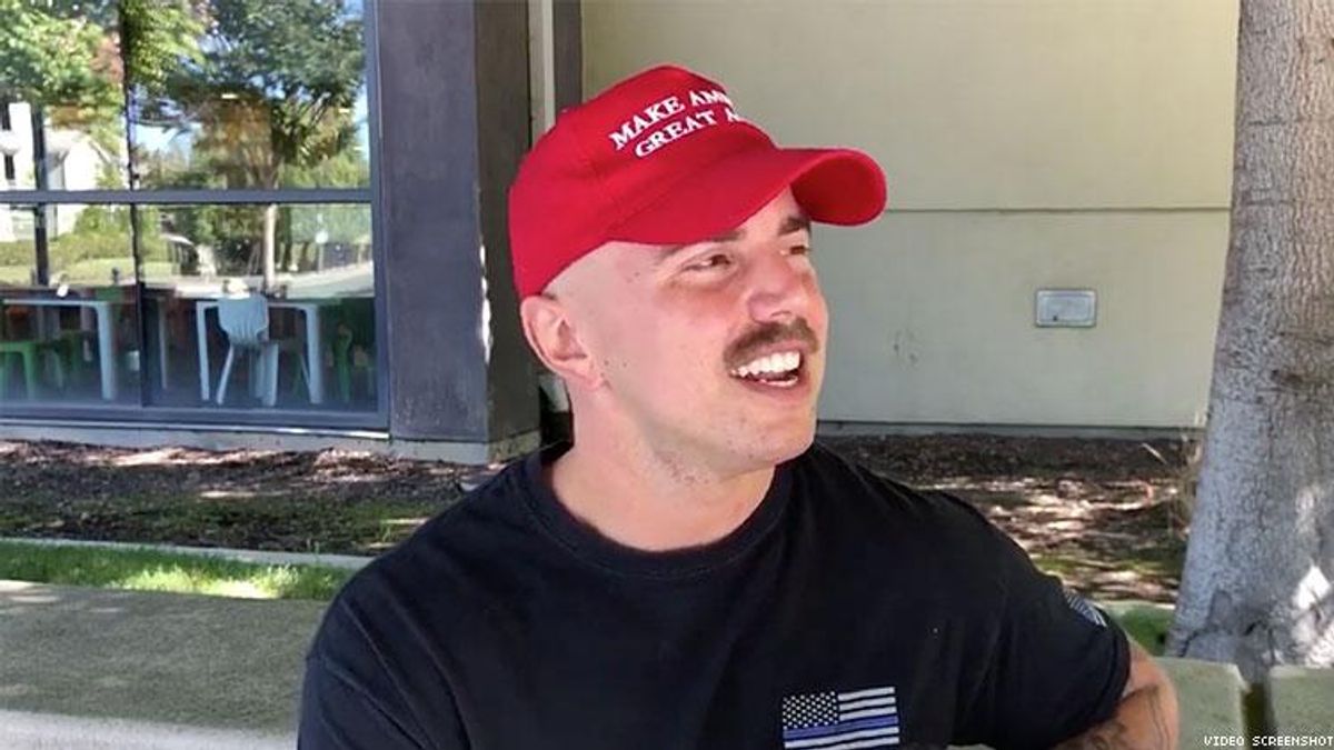 Gay Trump Supporter Says He Faces Discrimination for Wearing MAGA Hat