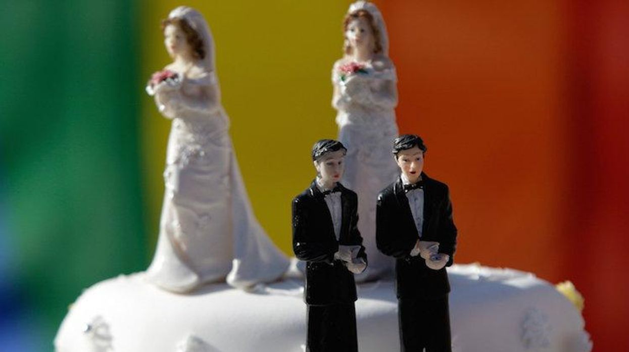 Gay Wedding Cake