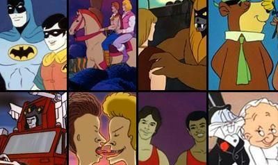 The Gayest Cartoon Couples
