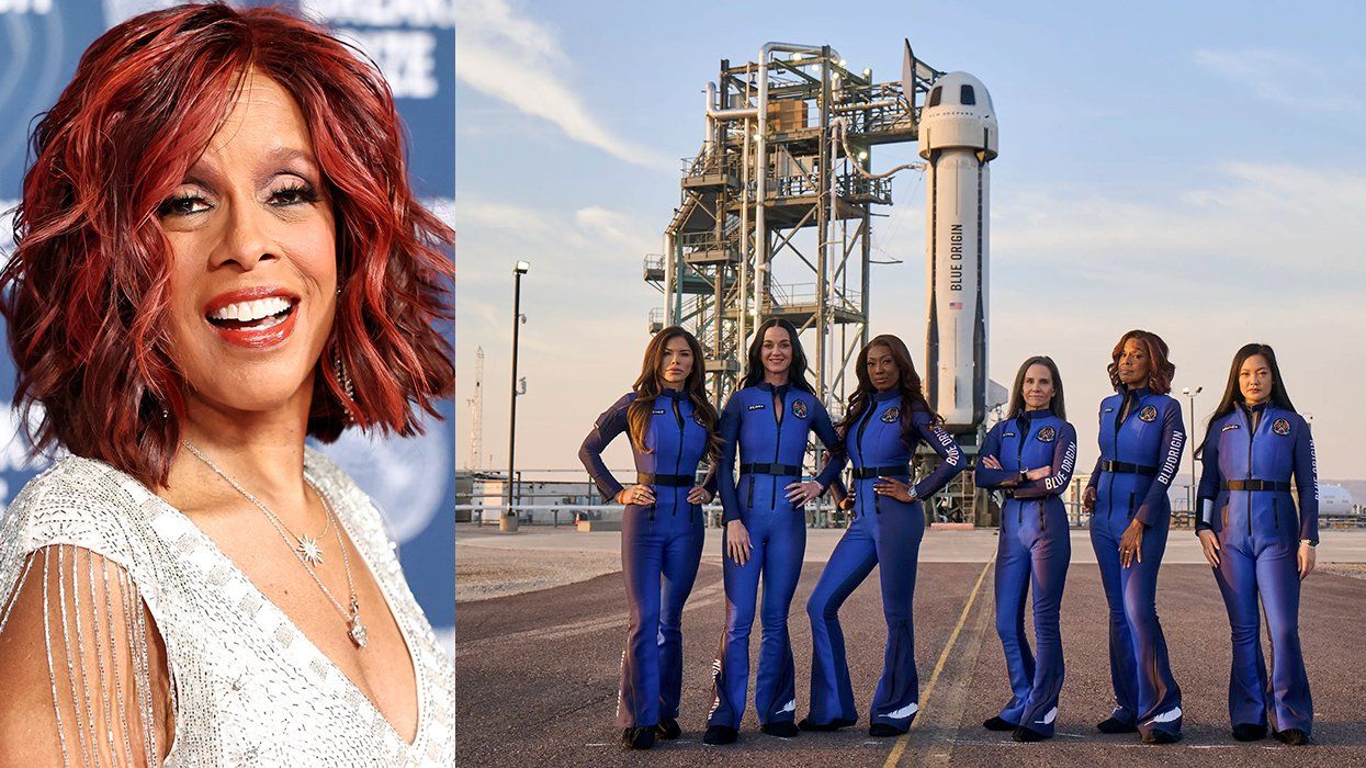 Gayle King attends the 11th Breakthrough Prize Ceremony Barker Hangar Santa Monica California 2025 alongside Blue Origin NS31 Shepard Rocket 31st Mission all female space crew