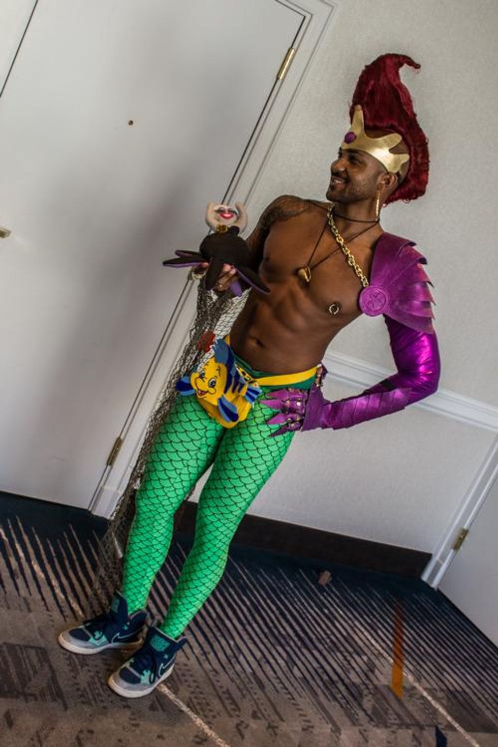 Gender-Bending Ariel from 'The Little Mermaid'