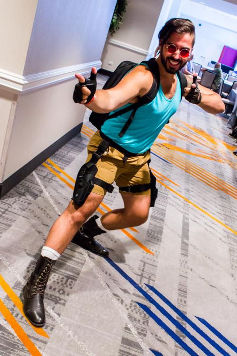 Gender-Bending Lara Croft from 'Tomb Raider'