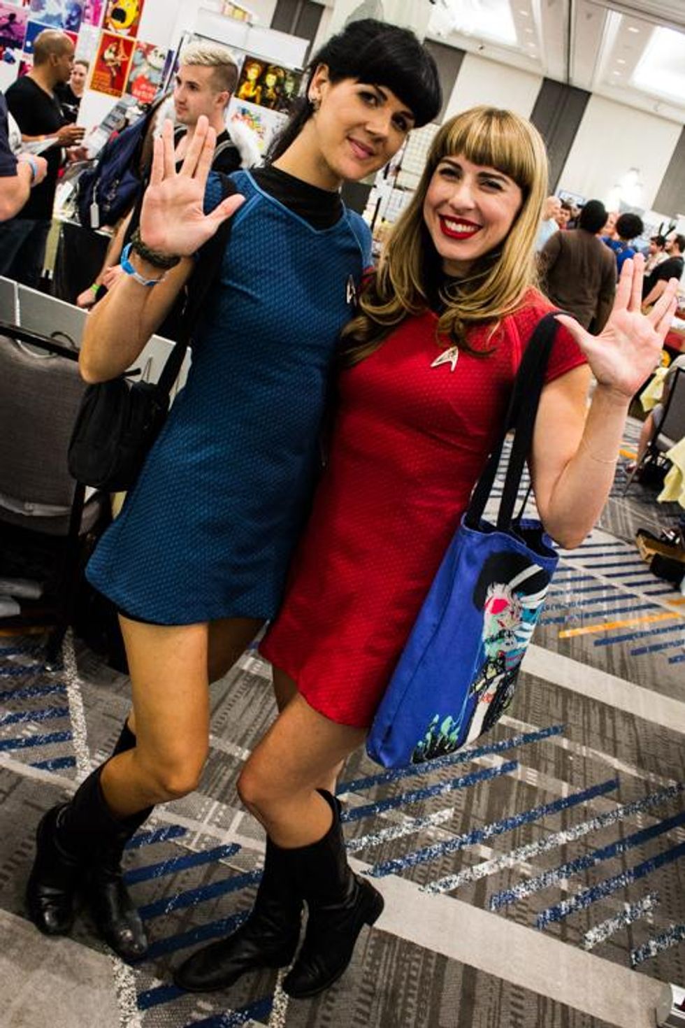 Gender-Bending Spock & Uhura from 'Star Trek'