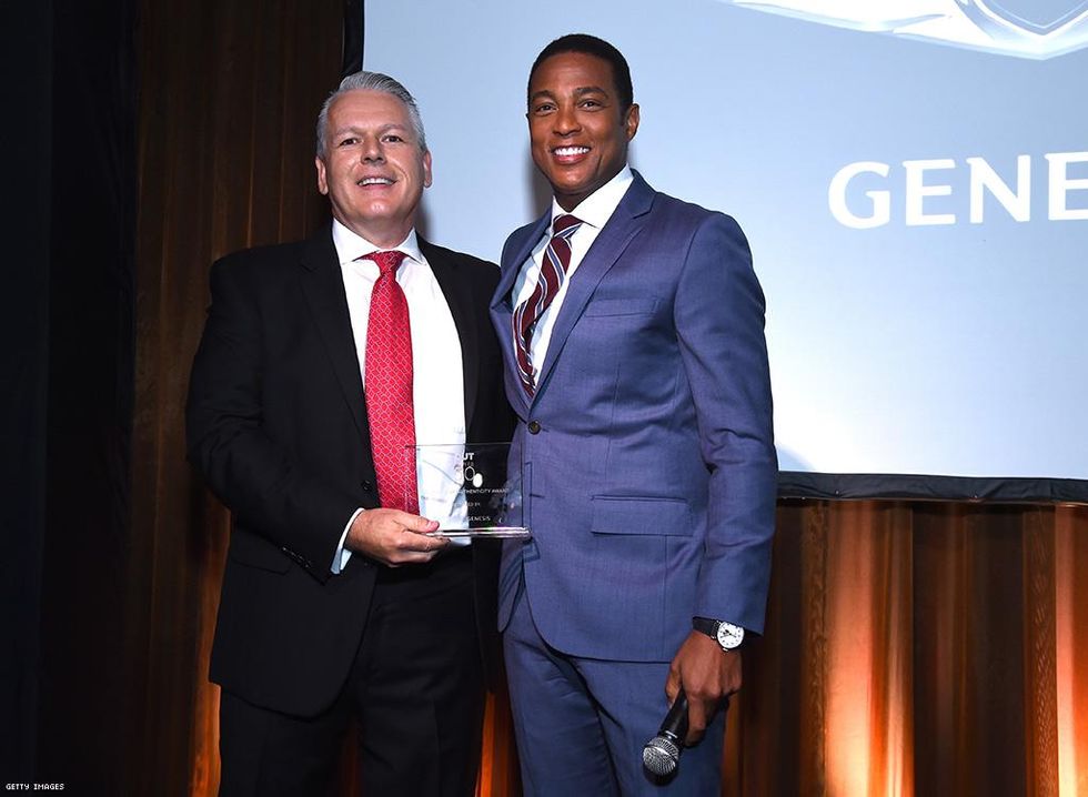 Genesis Senior Group Manager Michael Deitz Presents Power 50 Honoree Don Lemon with The Power of Authenticity Award