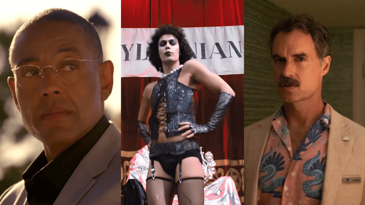 Giancarlo Esposito plays Gus Fring in 'Breaking Bad' | ​Tim Curry as Frank-N-Furter in 'The Rocky Horror Picture Show' | Murray Bartlett on The White Lotus season 1