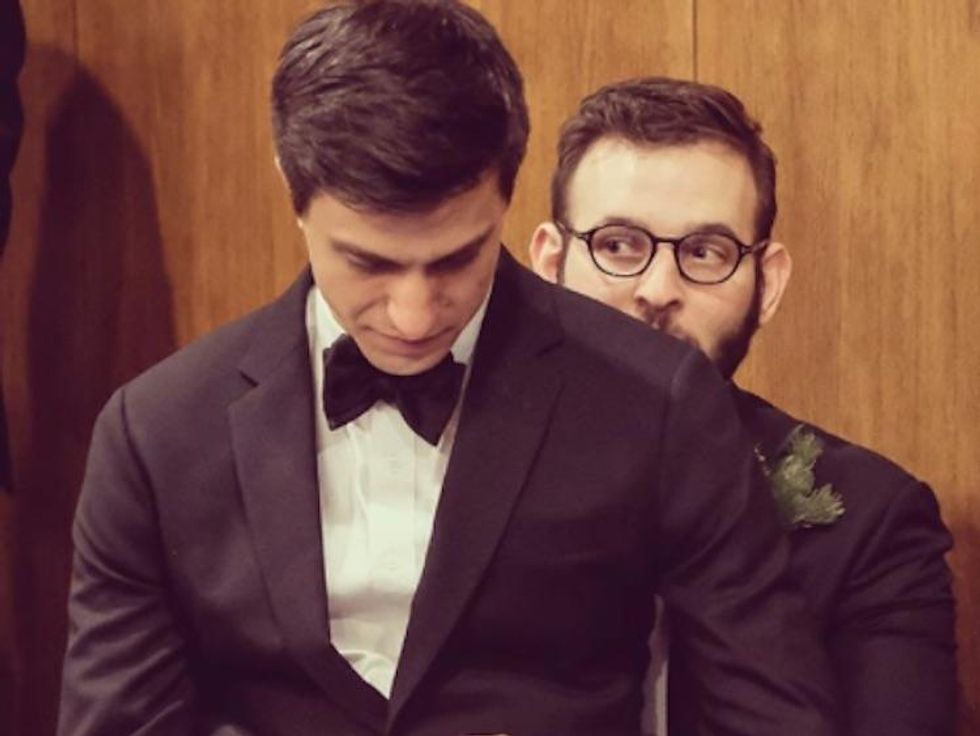 Gideon Glick and Perry