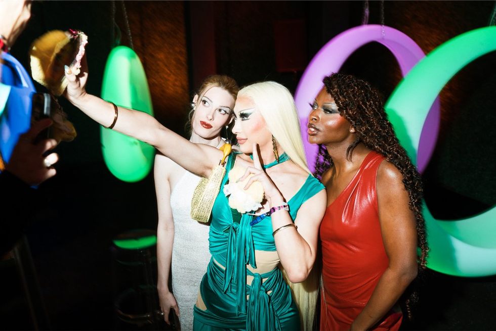 Gigi Goode, Nymphia Wind, and Symone