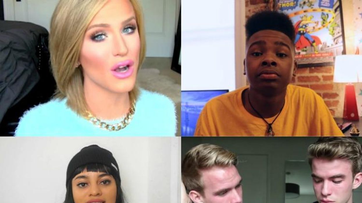 Gigi Gorgeous, Jay Versace, Aaron Rhodes, Simplynessa