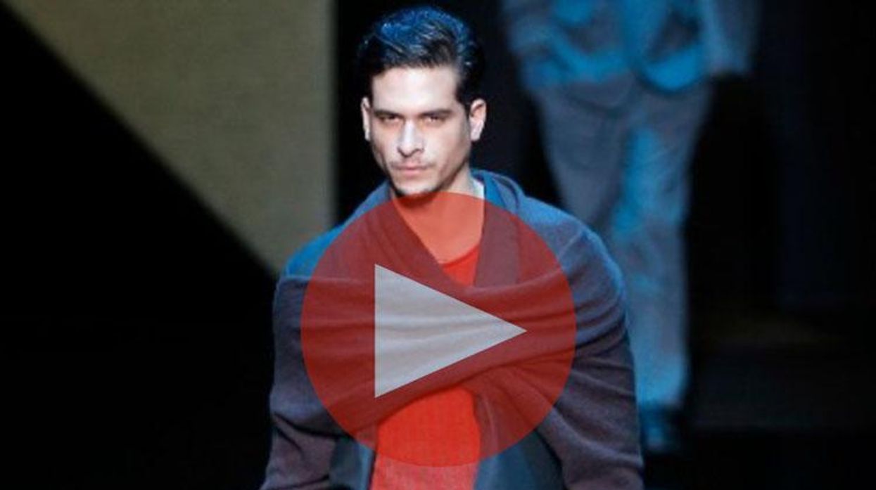 Giorgio Armani Unveils New Collection at Milan Fashion Week