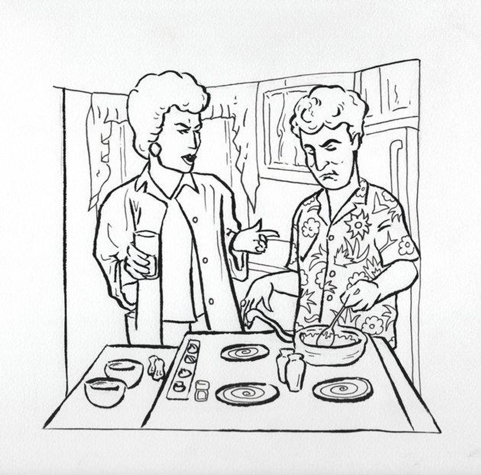 golden girls coloring book