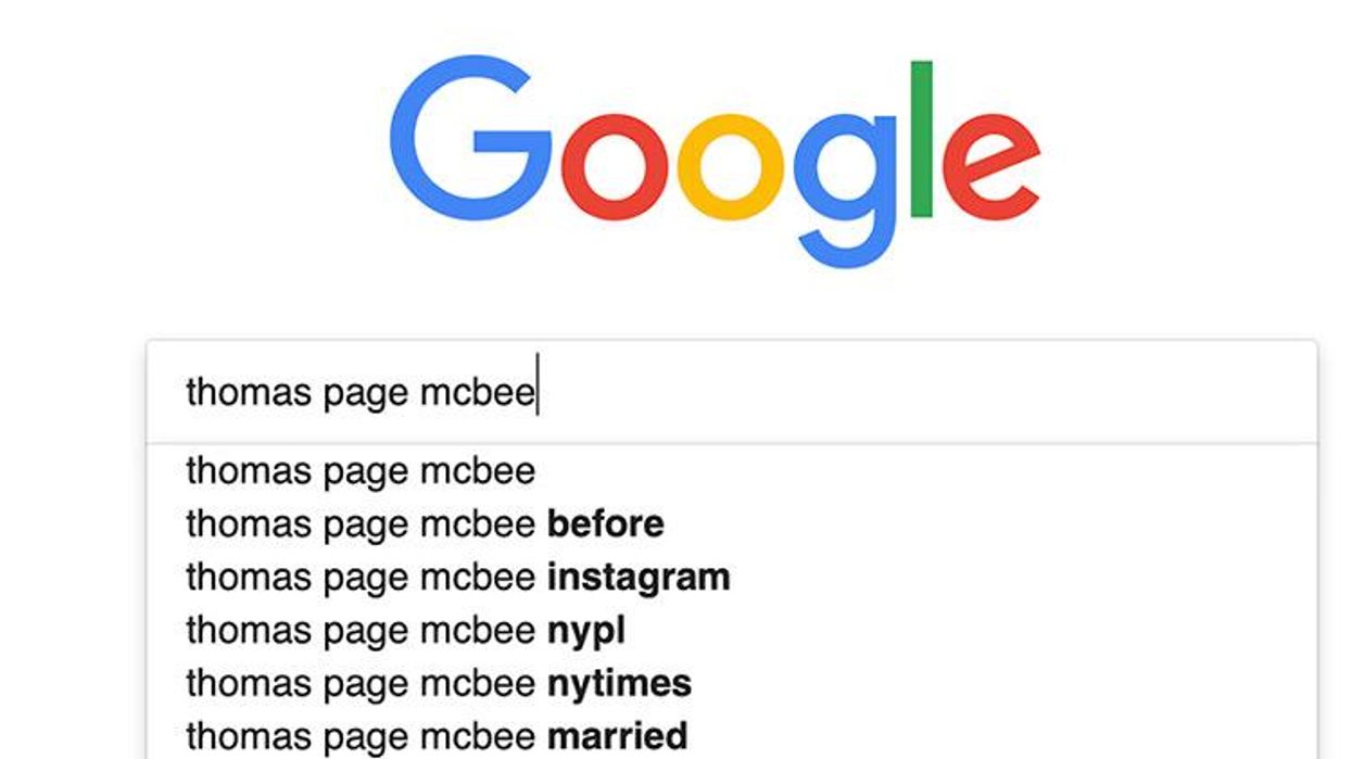 Google Search of Trans "Before"