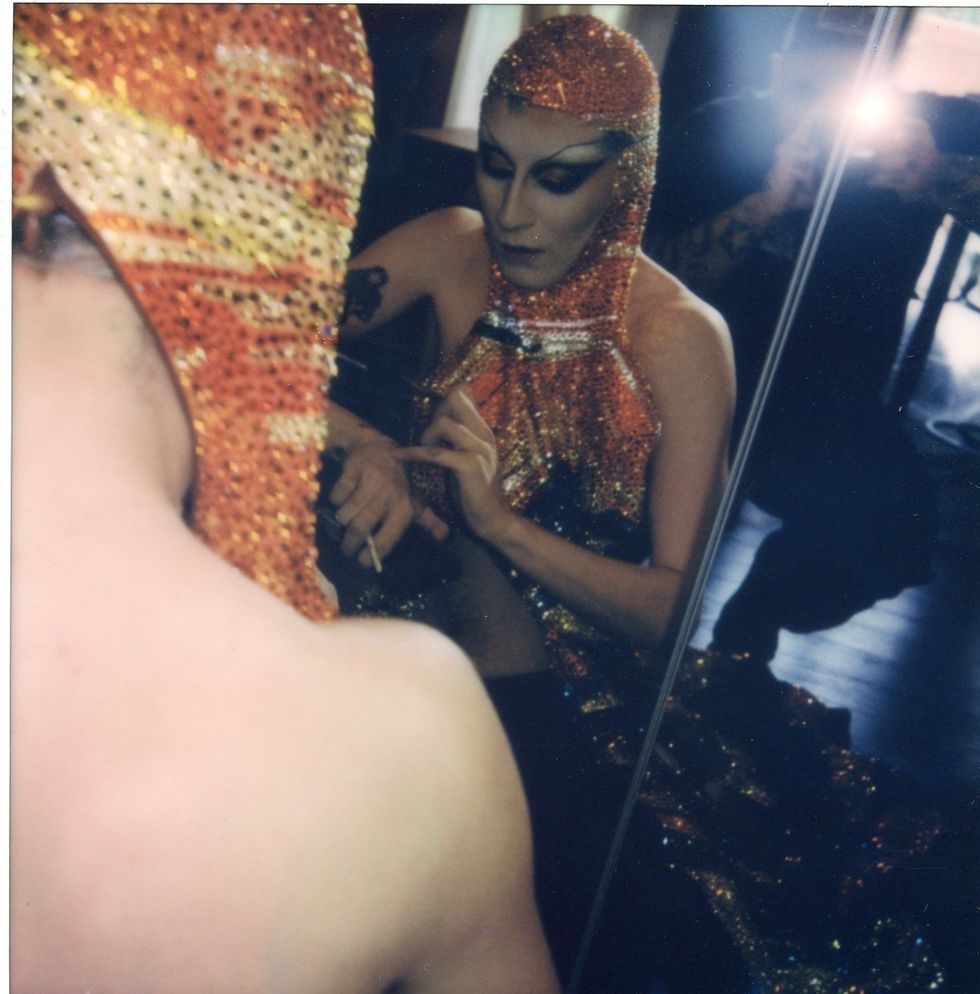 Gottmik in Polaroid picture