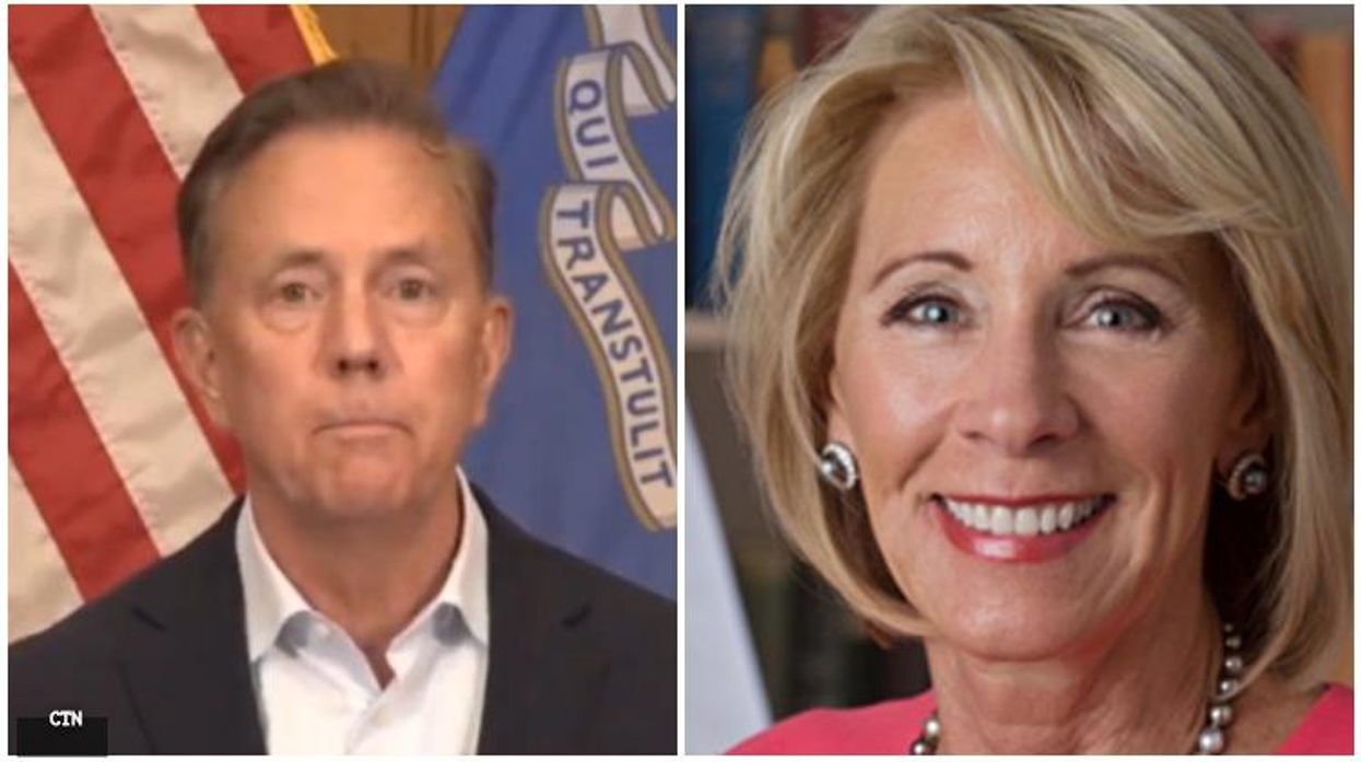 Governor Ned Lamont tells Education Secretary Betsy DeVos to Butt Out after threats of withholding federal funds over trans student athletes and Title IX violations