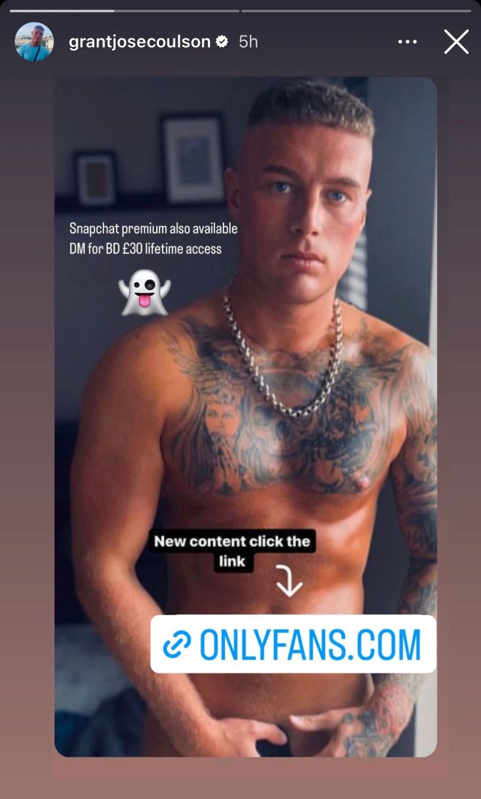 Grant Coulson via Instagram