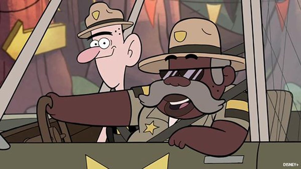 gravity falls cops