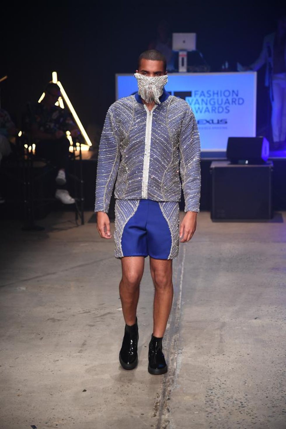 Grayling Purnell's model on the runway