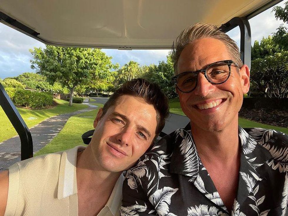 Greg Berlanti and Robbie Rogers