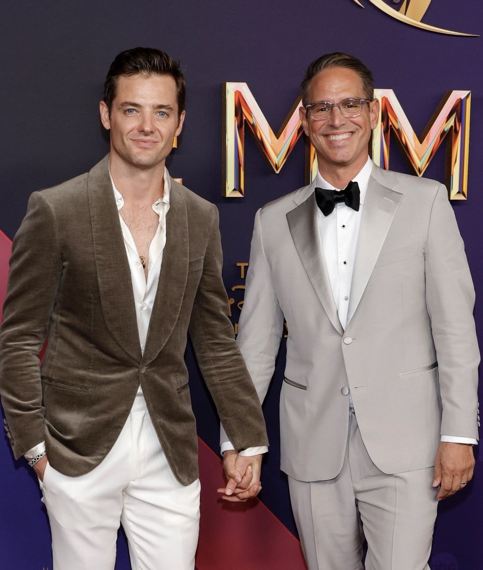 Greg Berlanti and Robbie Rogers