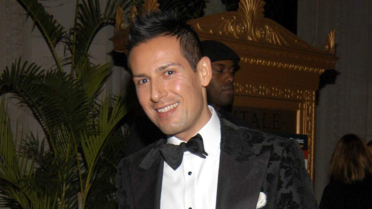 Gregory Wein at the Out100 Awards at Capitale on November 11, 2005 in New York City. The former Out fashion editor died in 2026.
