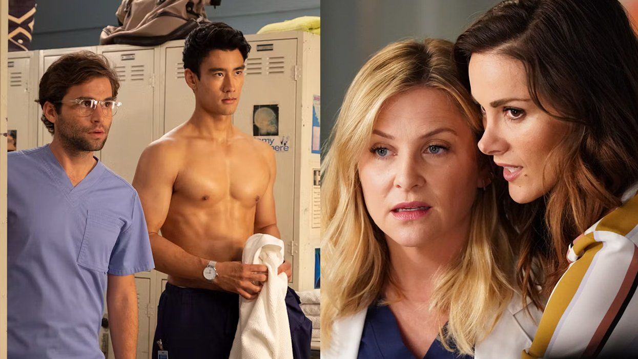 Greys Anatomy LGBTQIA doctors Levi Schmitt Nico Kim Arizona Robbins Carina DeLuca