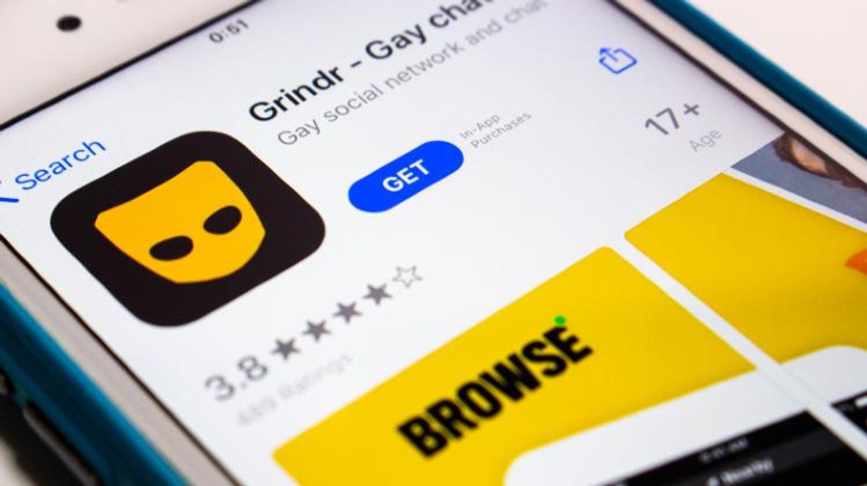 Grindr app