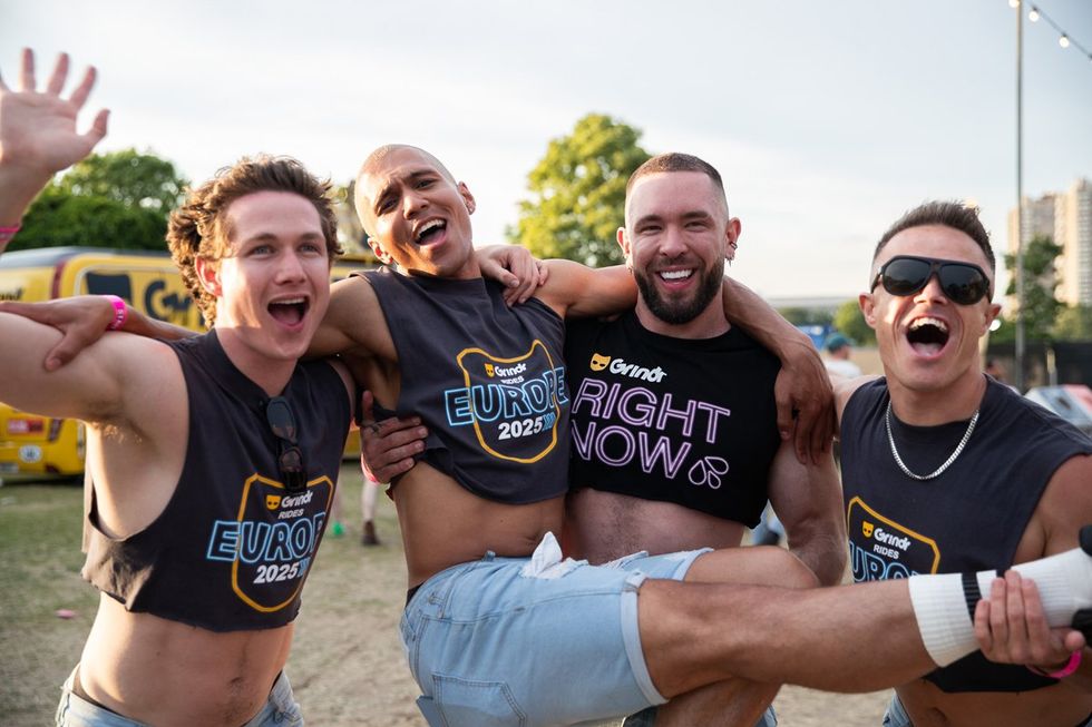 Grindr rides europe london queer garden bus tour 2025