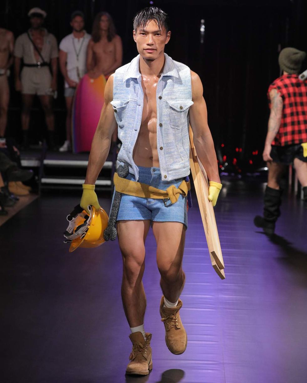 Grindr x Rainbow Wool design by Michael Schmidt