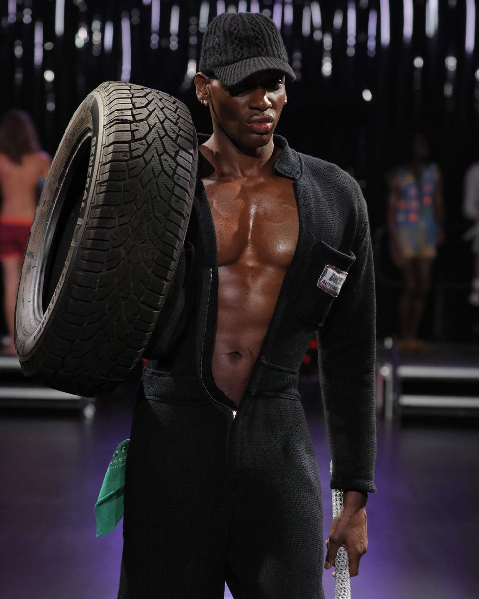 Grindr x Rainbow Wool design by Michael Schmidt