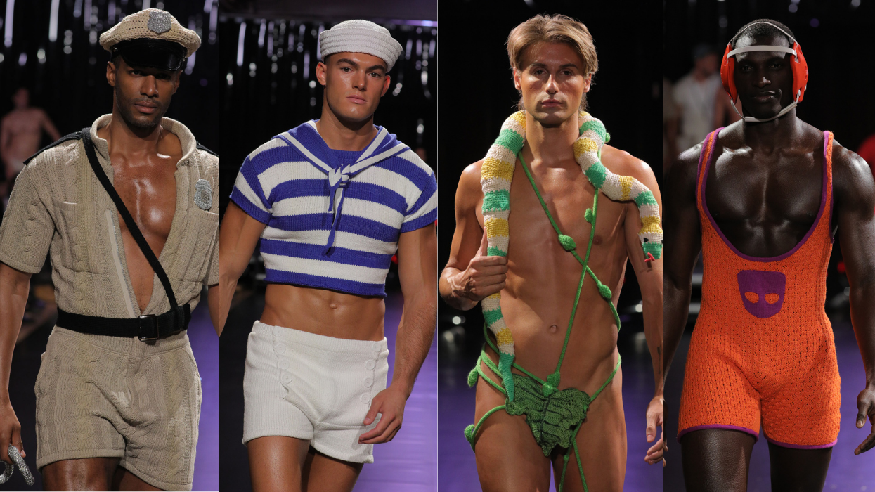 Grindr x Rainbow Wool designs by Michael Schmidt