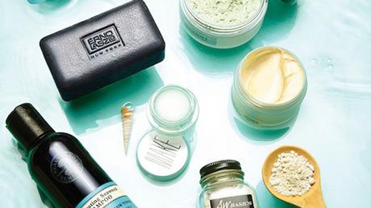 Grooming sea ingredients products