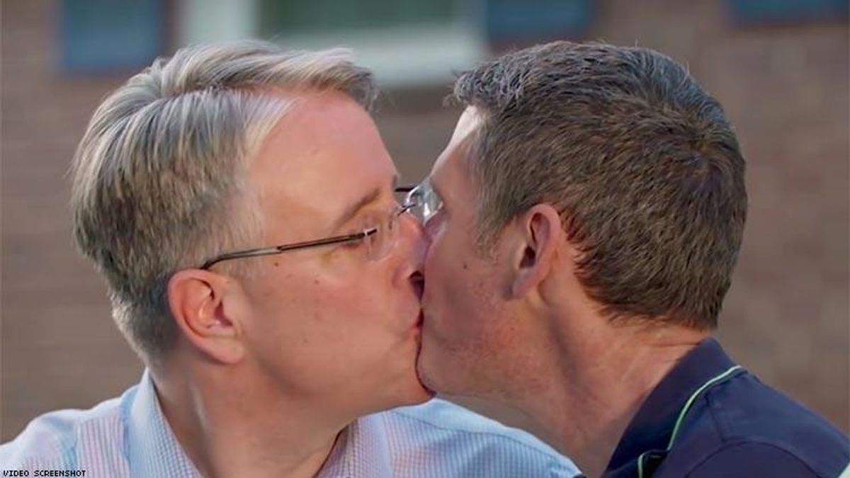 Gubernatorial Candidate Kisses Husband in Ad during "Fox and Friends"