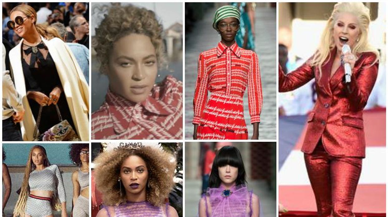 Gucci Beyoncé Gaga superbowl