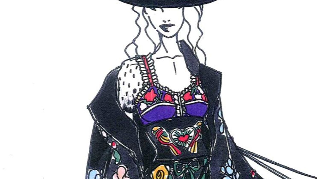 Gucci Madonna Rebel Heart Tour costumes