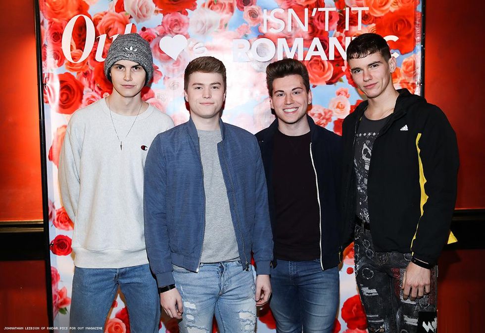 Guests at the 'Isn't It Romantic' screening