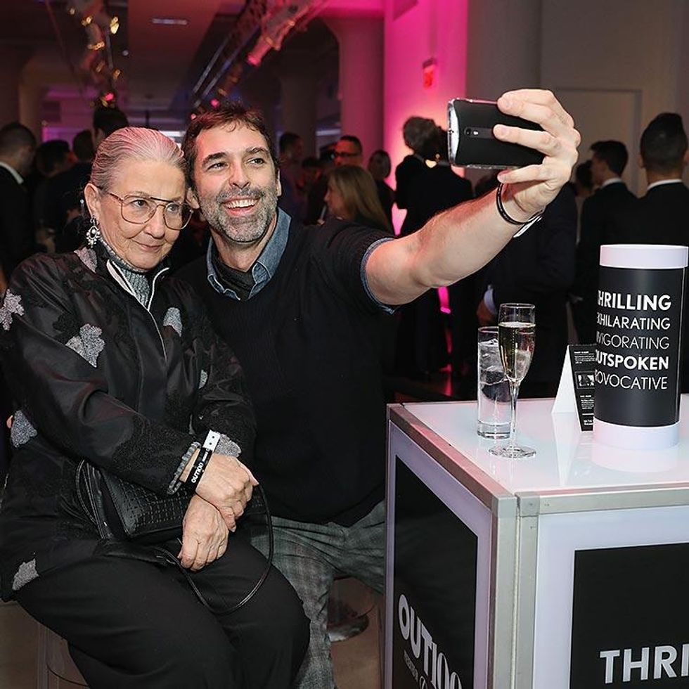 Guests attend the 2016 OUT100 Gala