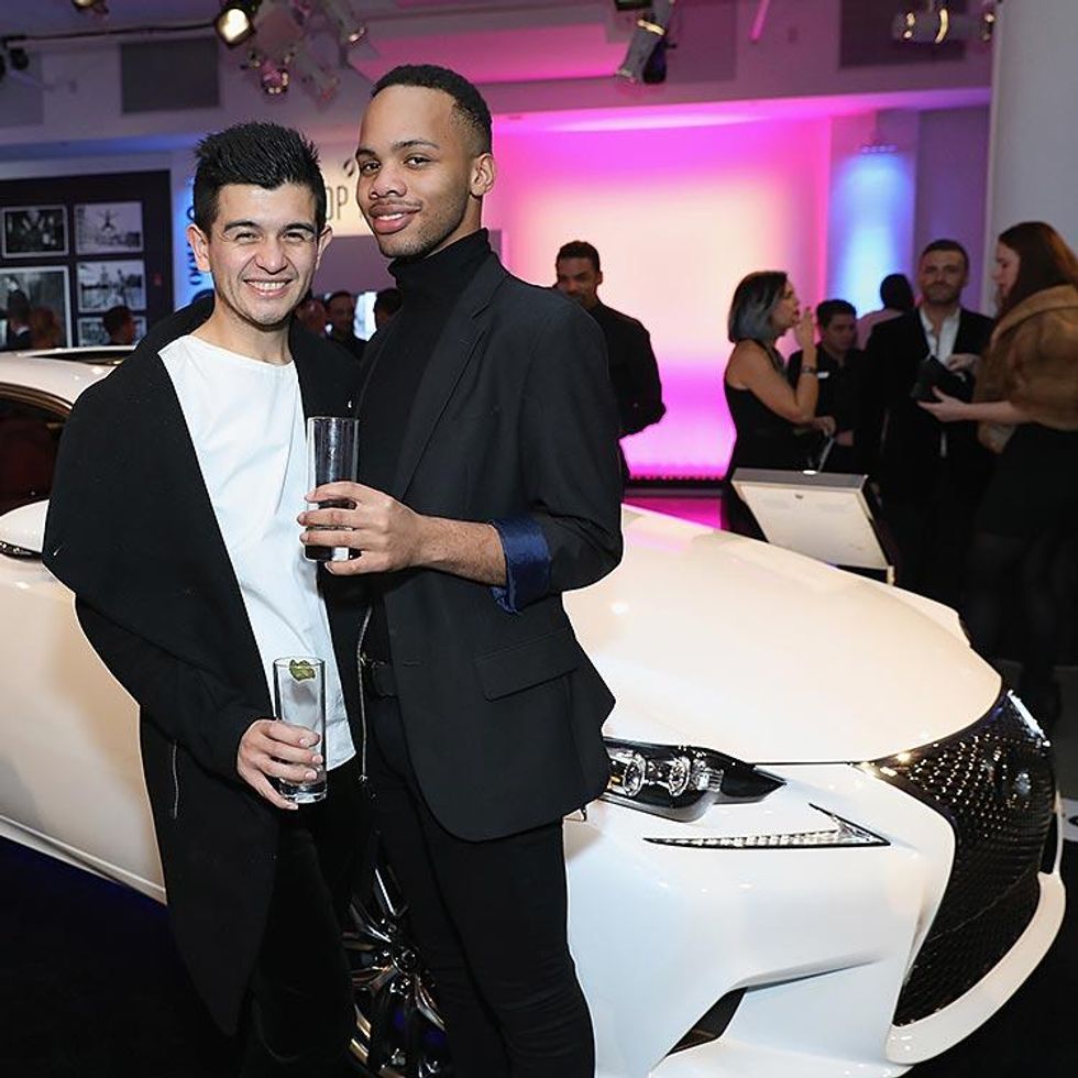 Guests attend the 2016 OUT100 Gala