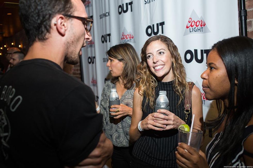 Guests enjoying a cold one!