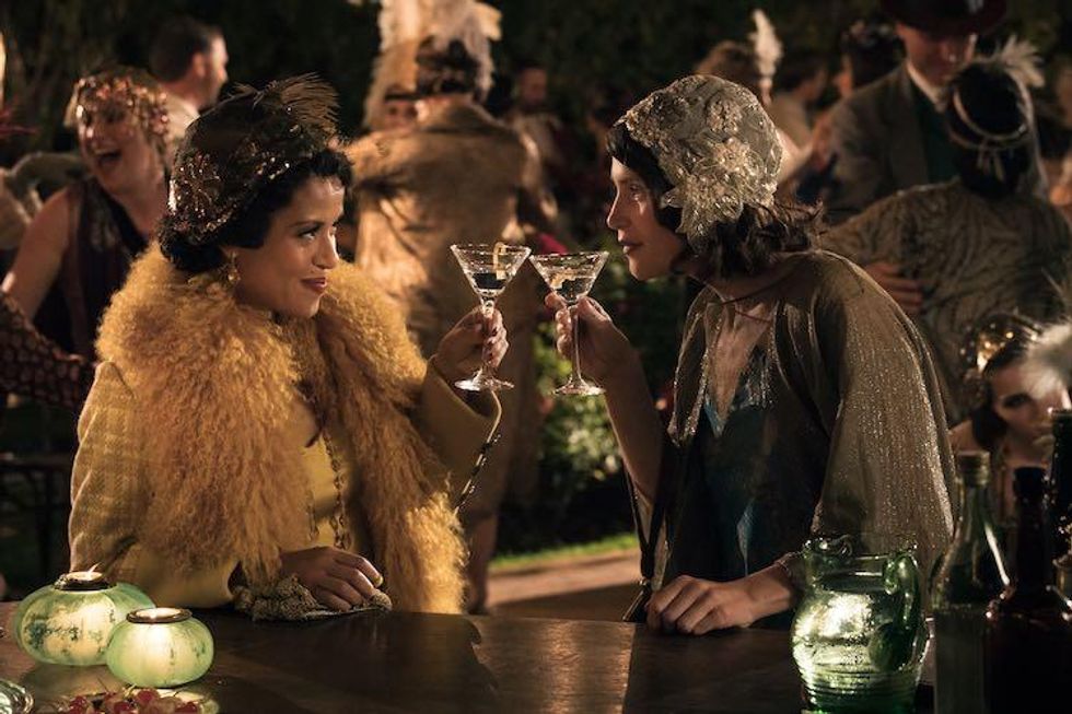 Gugu-Mbatha Raw and Gemma Arterton
