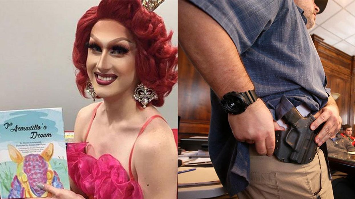 Gun-Toting Conservative Attempts to Ambush Drag Queen Story Time