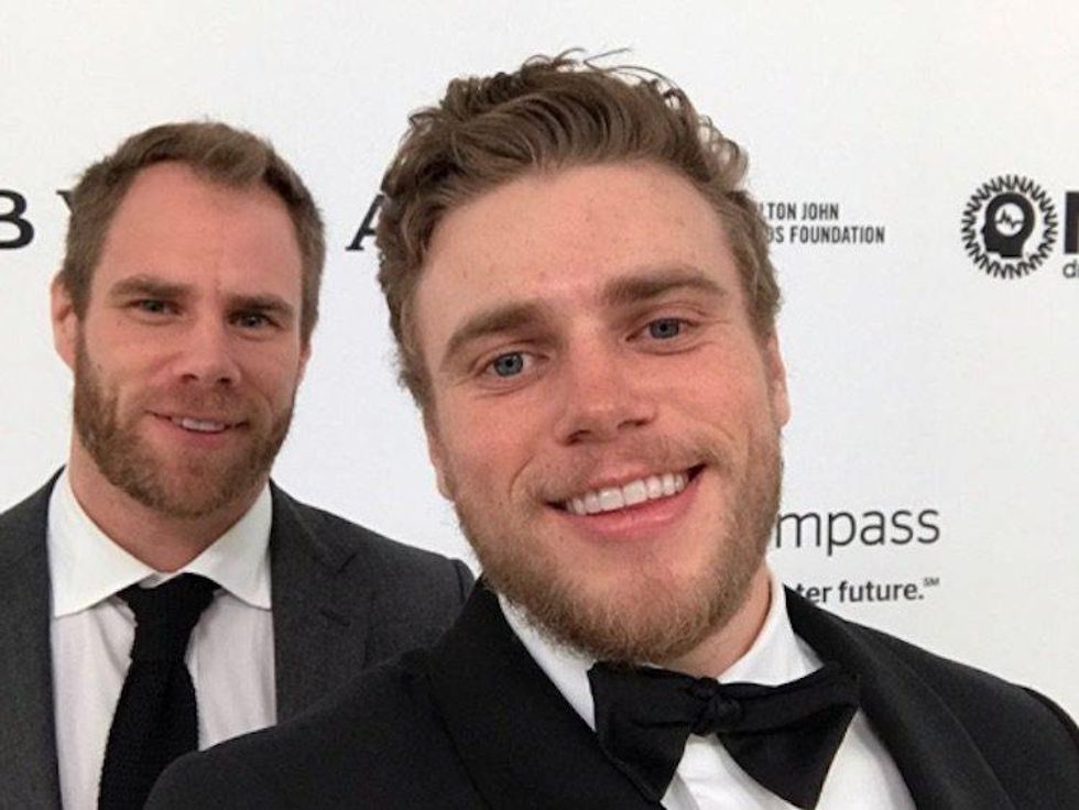 Gus Kenworthy and Matthew Wilkas