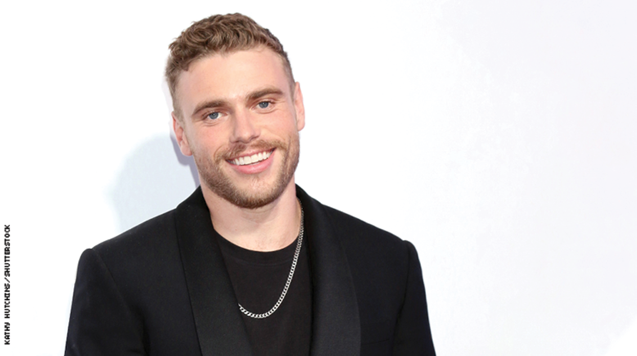 Gus Kenworthy and one of his dogs