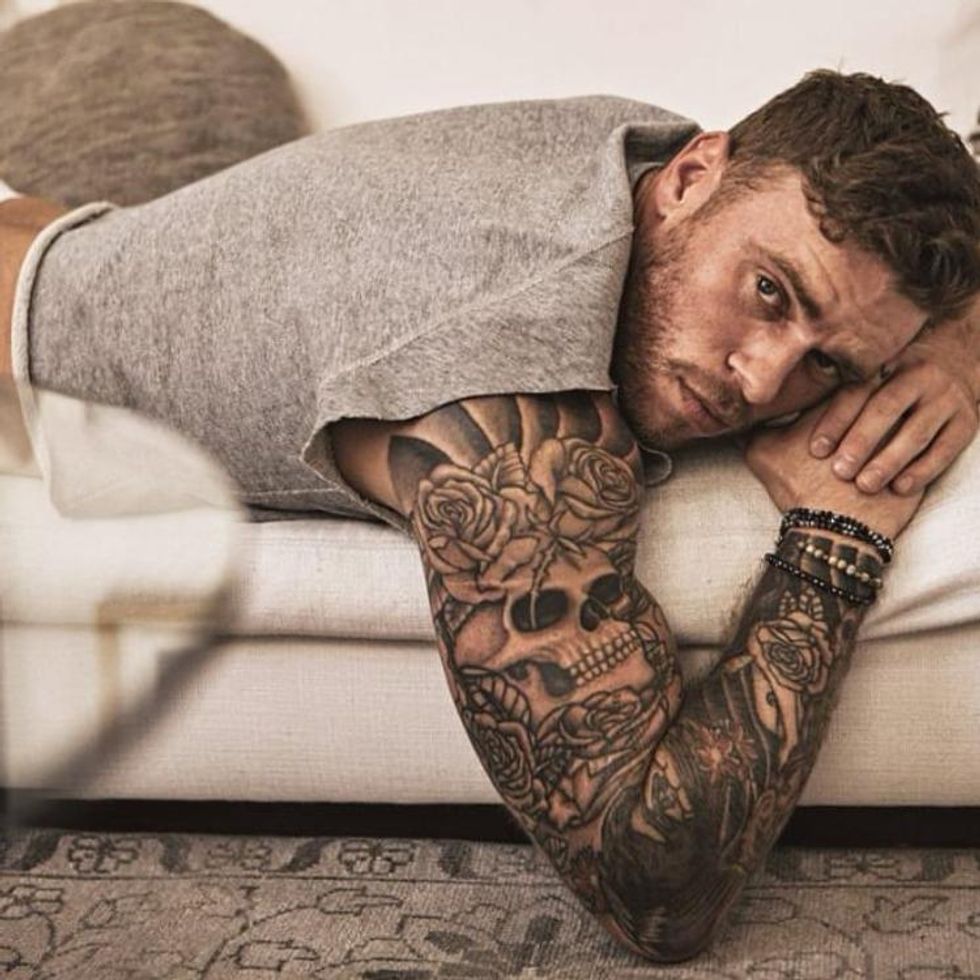 Gus Kenworthy appears in the photo book At Home by Brian Kaminsky